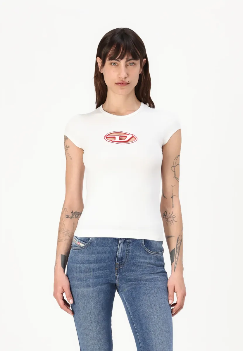 ANGIE - T-Shirt print - white
