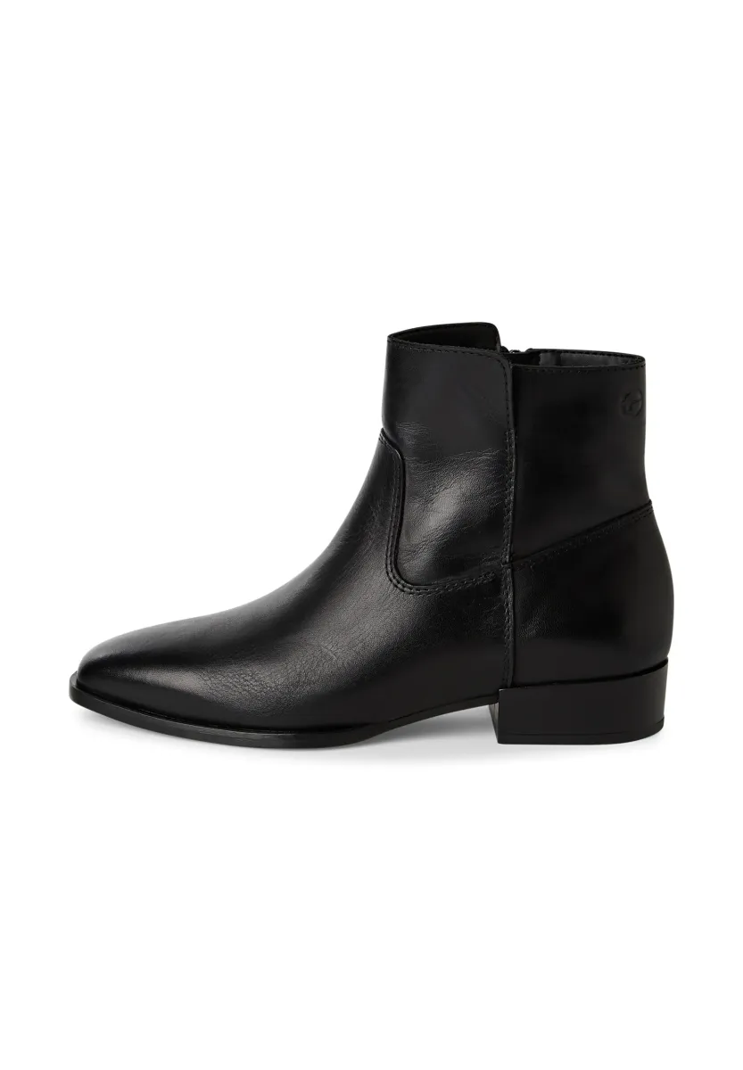 Ankle Boot - black leather-