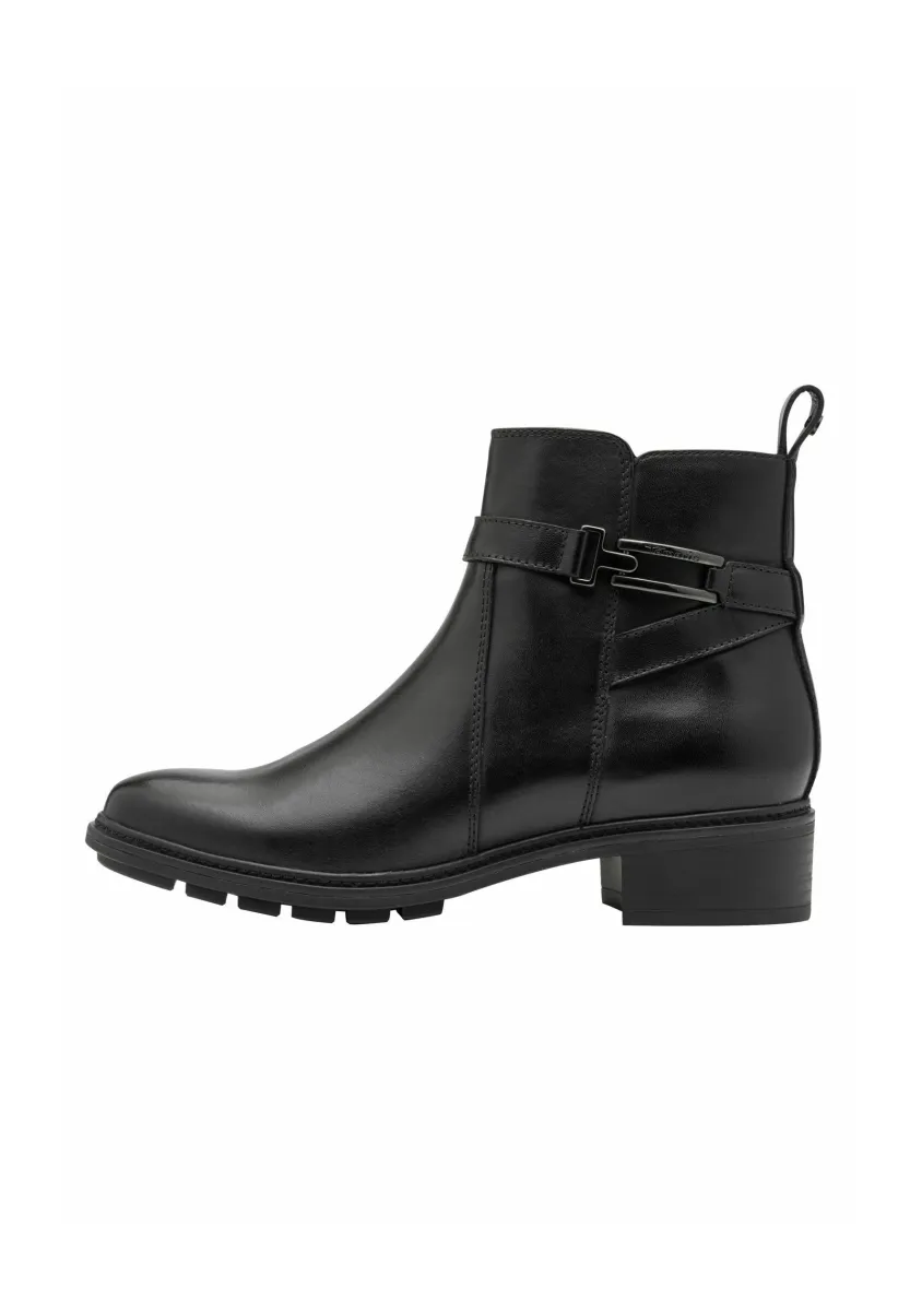 Ankle Boot - black leather