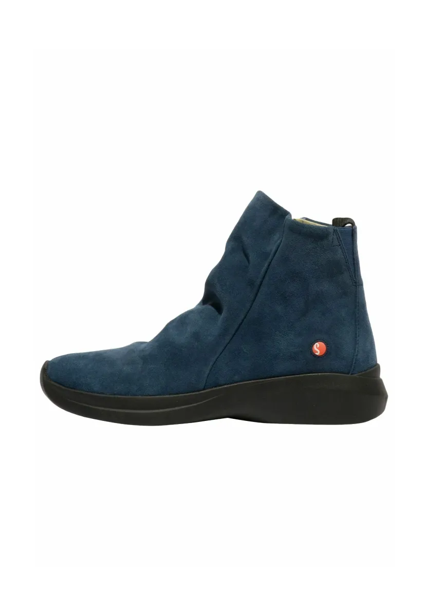 Ankle Boot - blue denim