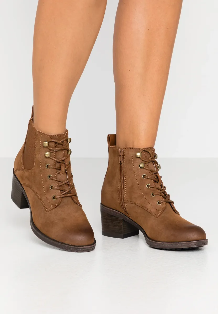 Ankle Boot - cognac