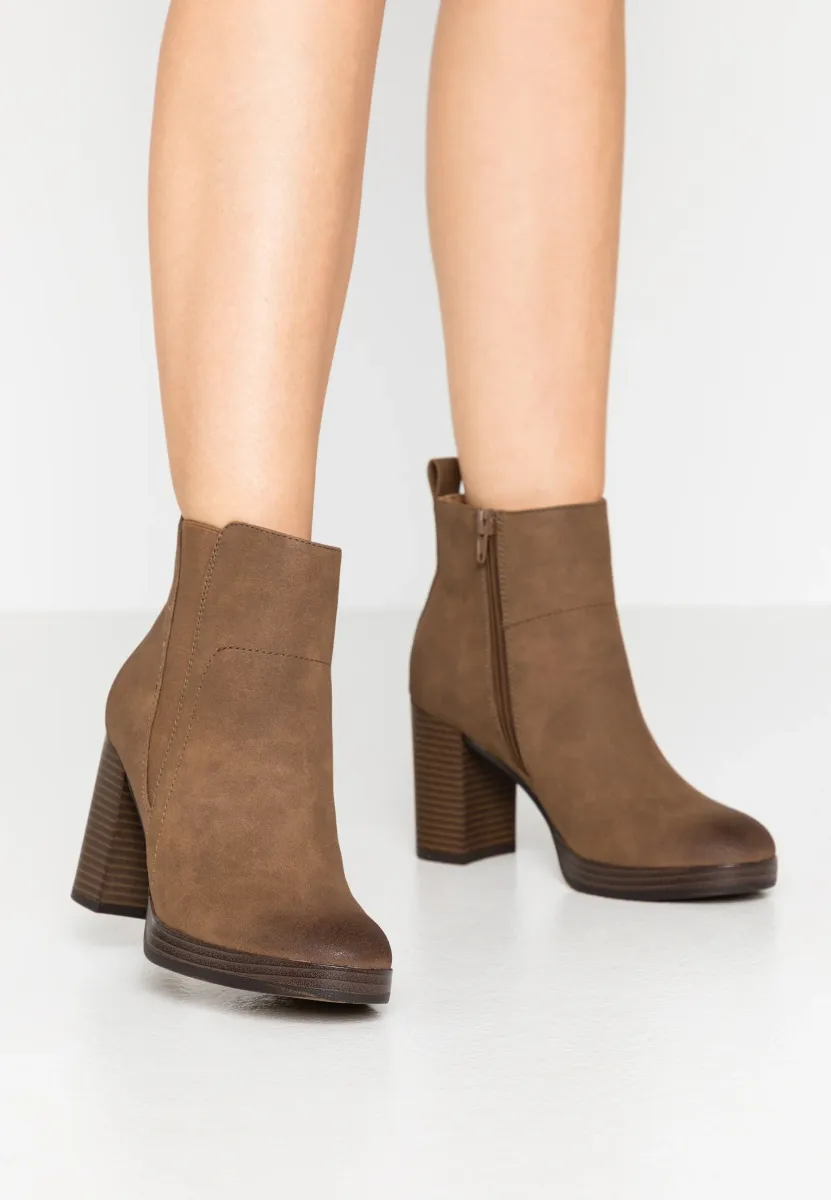 Ankle Boot - cognac