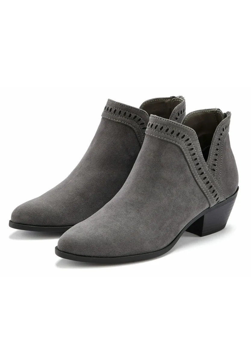 Ankle Boot - grau