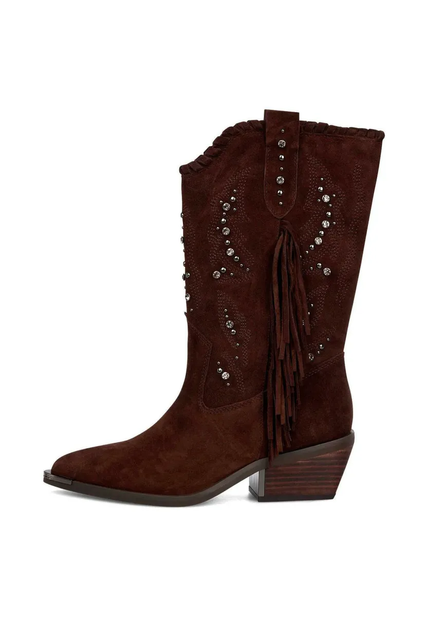 Ankle Boot - marbled brown