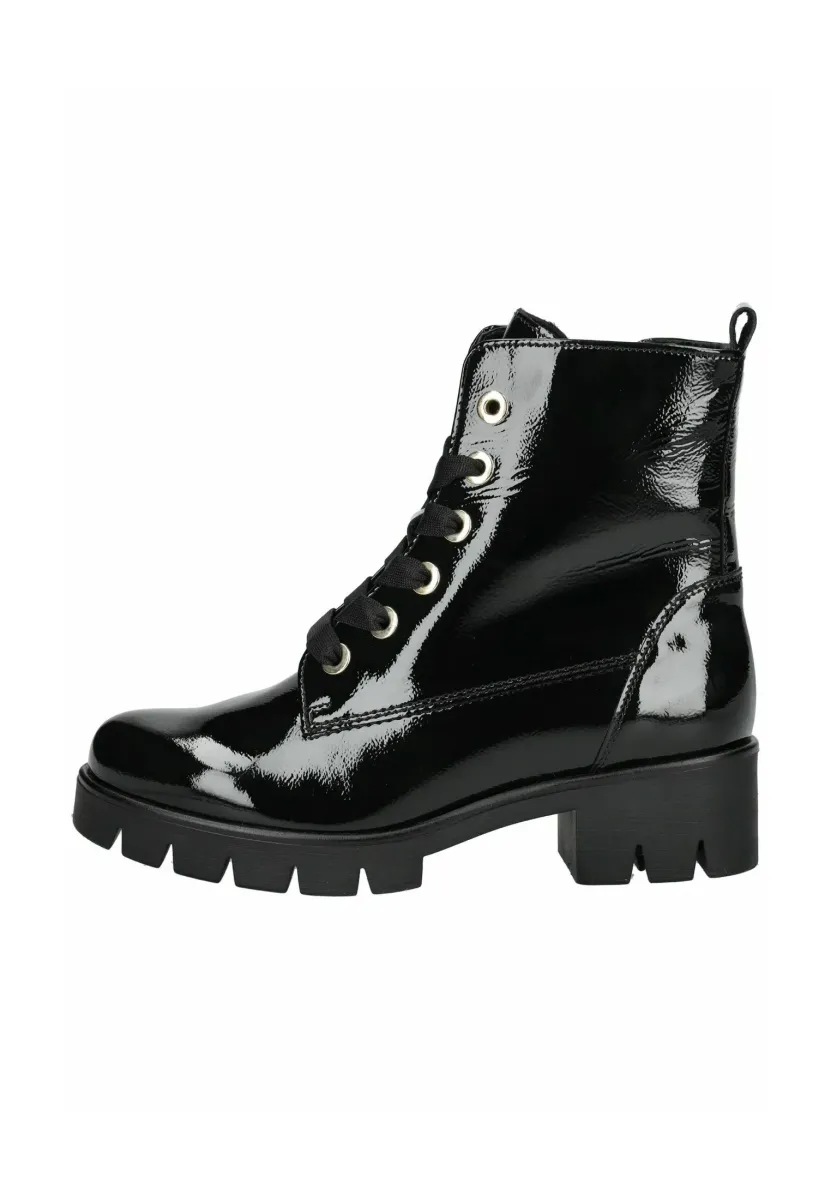 Ankle Boot - metallic black