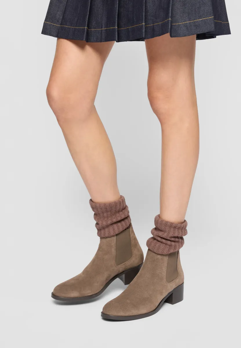 Ankle Boot - taupe