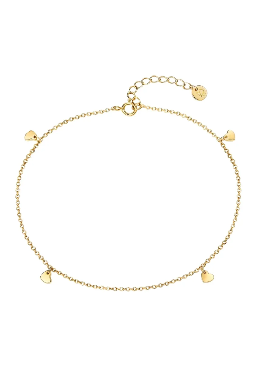 Anklet - Fußkettchen - gold-coloured