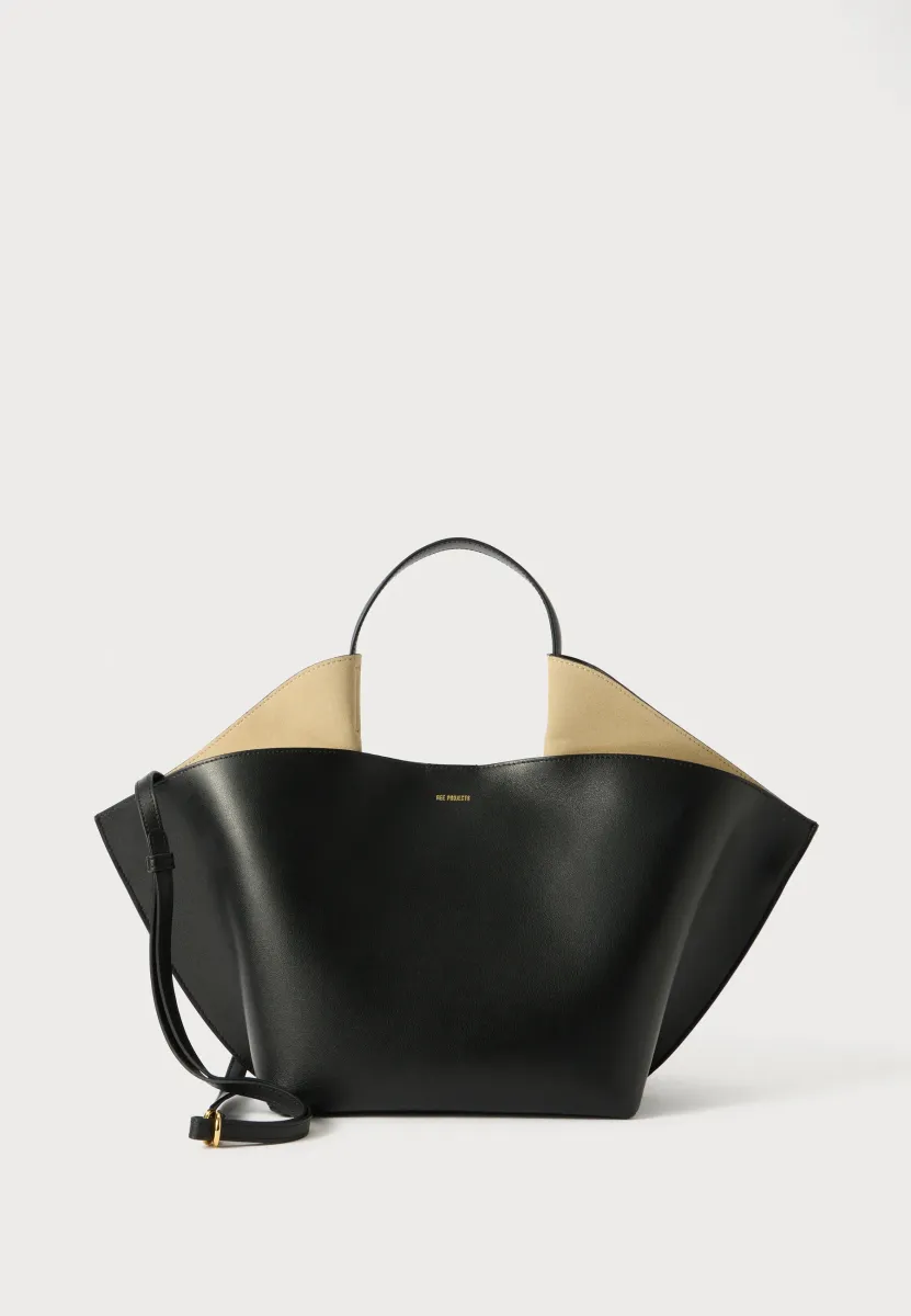 ANN TOTE MEDIUM - Umhängetasche - black