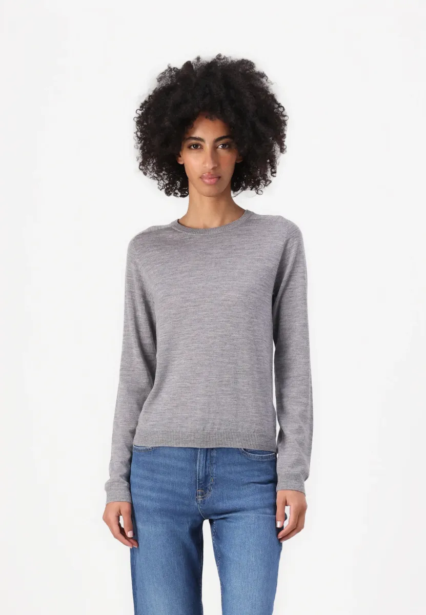 ANNABELLE DAILY ELEMENTS - Strickpullover - medium grey melange