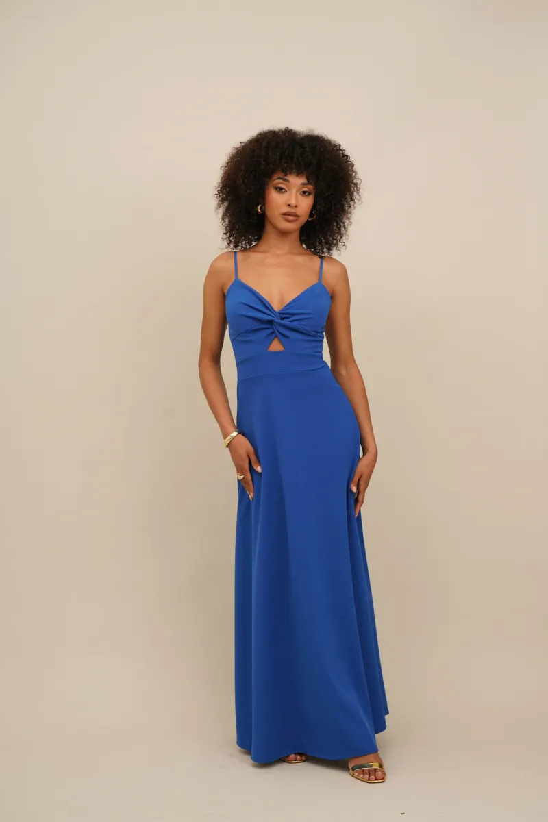 ANNE CUT OUT - Ballkleid - electric blue