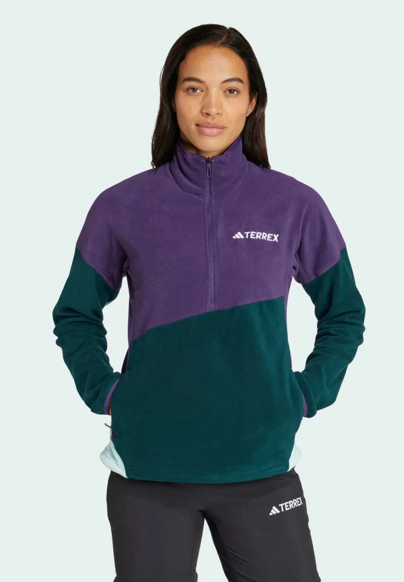 ANRK - Fleecepullover - aurora plum aurora ivy semi flash aqua