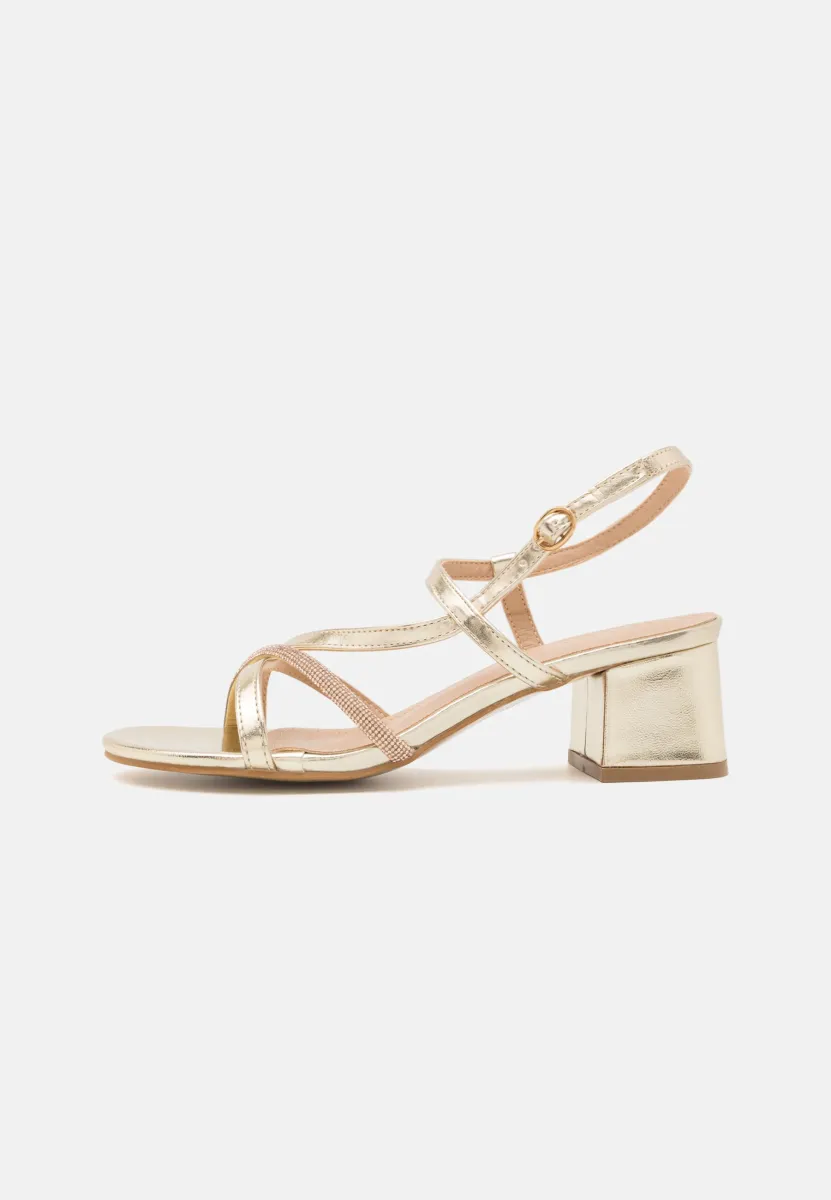 ANSHIKA - Riemensandalette - gold