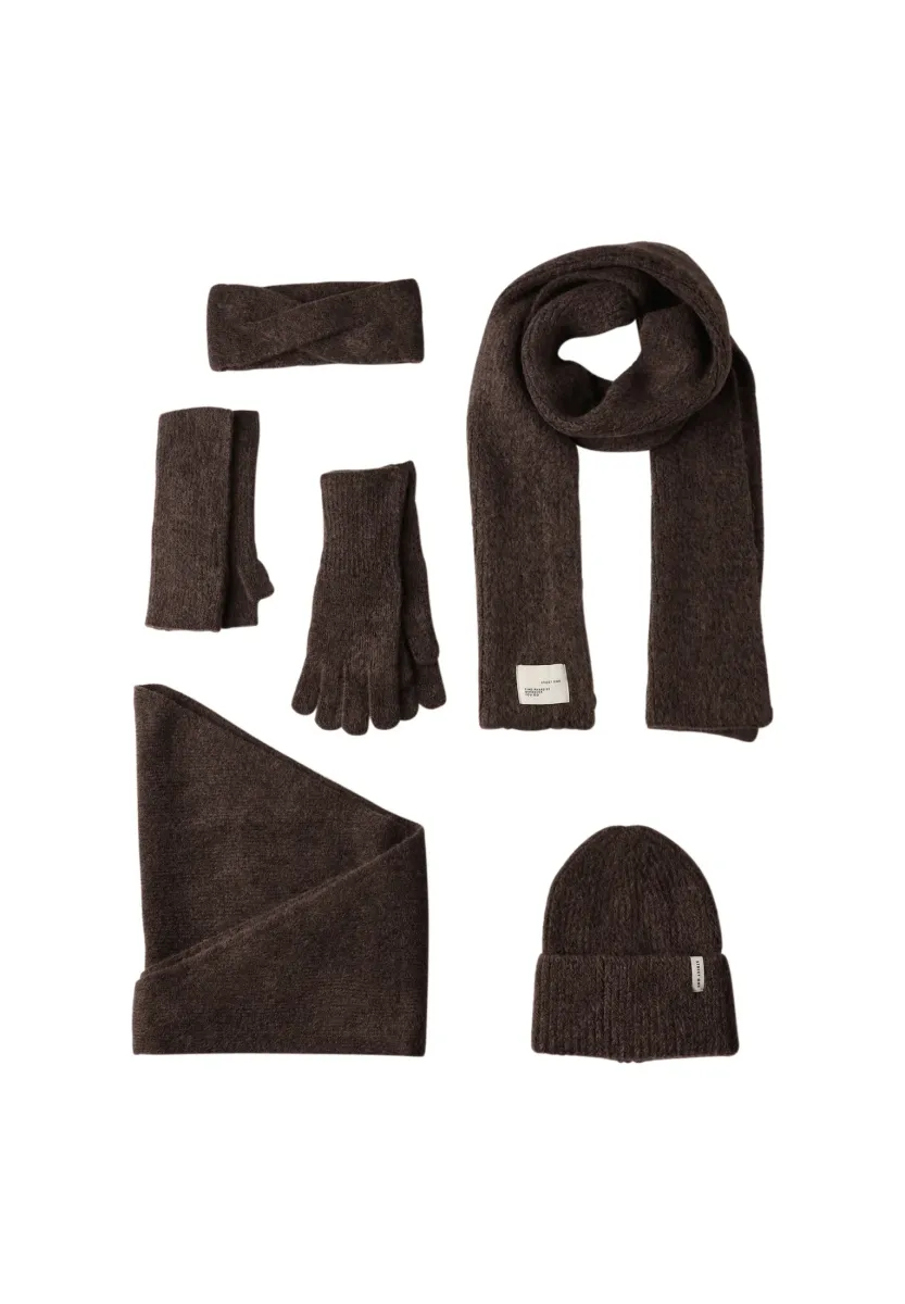 ANTEIL - Fingerhandschuh - braun