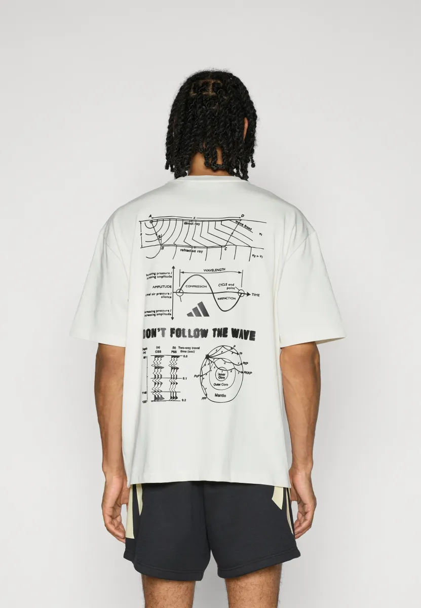 ANTHONY ADWARDS ANTED TEE - Sport T-Shirt - cloud white