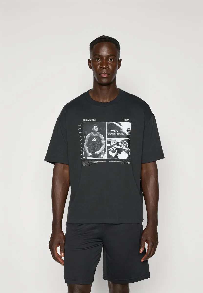 ANTHONY EDWARDS ANTED GFX - T-Shirt print - black