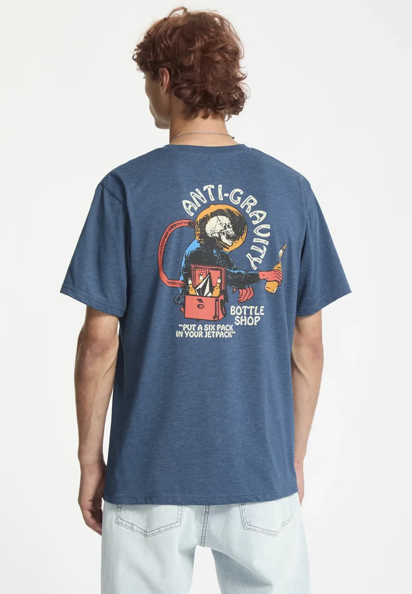 ANTI GRAVITY - T-Shirt print - cosmic blue