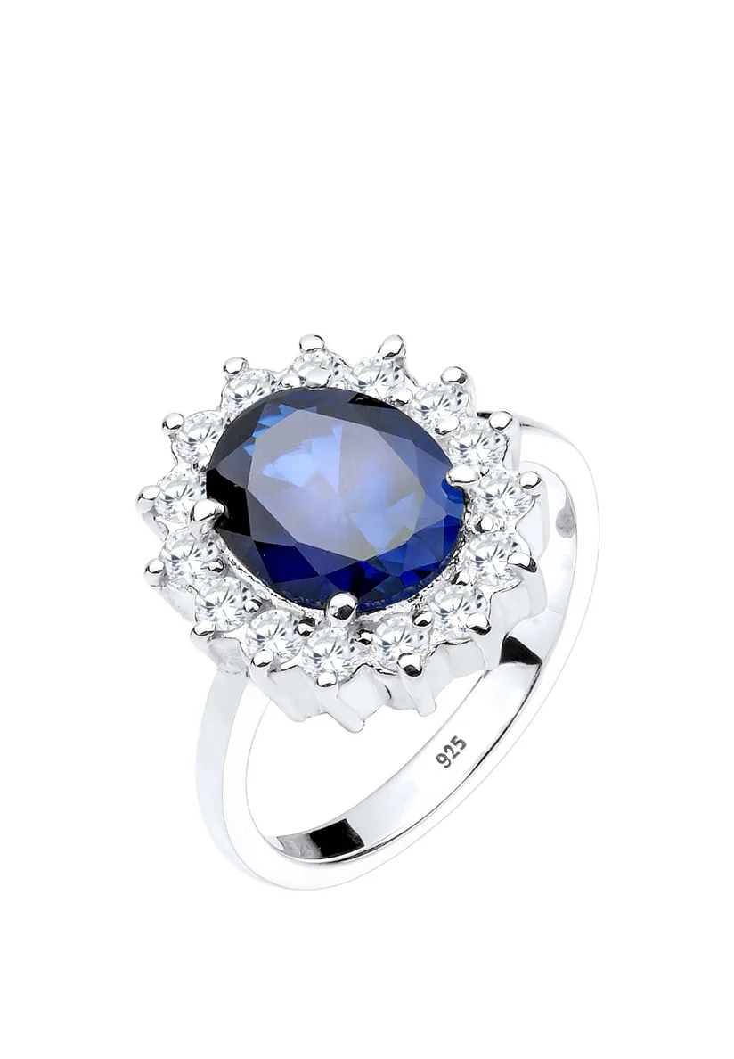 ANTIQUE STATEMENT - Ring - blau