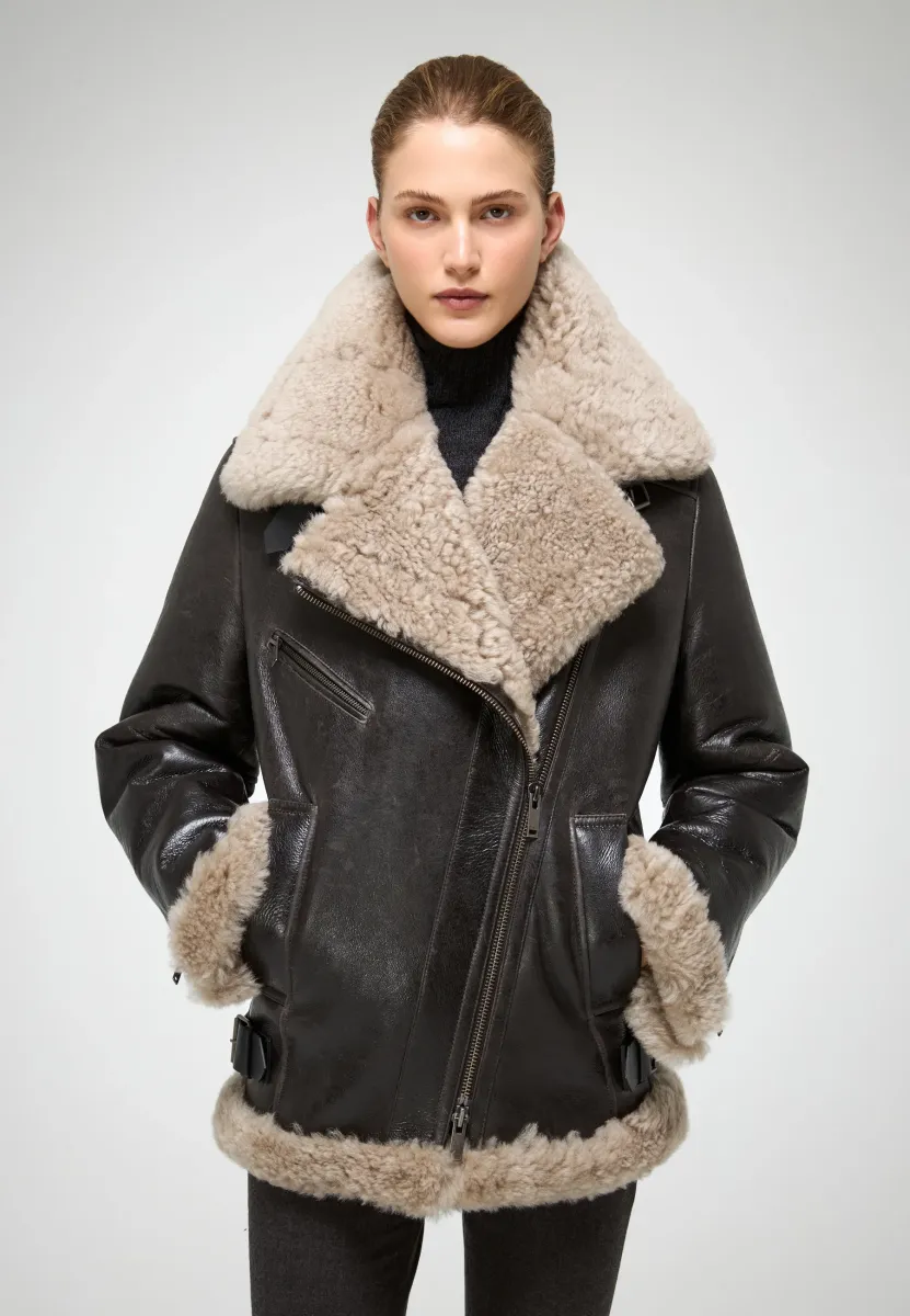 Antonella - Winterjacke - black