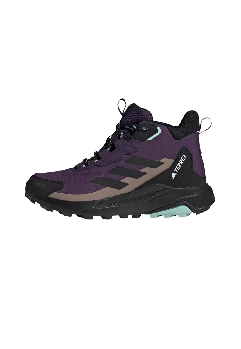 ANYLANDER  - Laufschuh Trail - jq aurora plumcore blacktrace brown