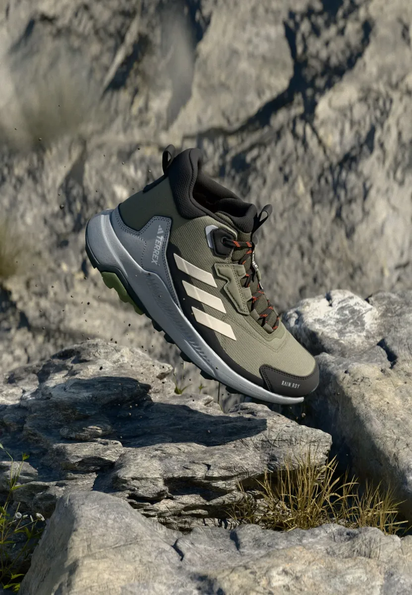 ANYLANDER MID - Hikingschuh - olive strata beige core black