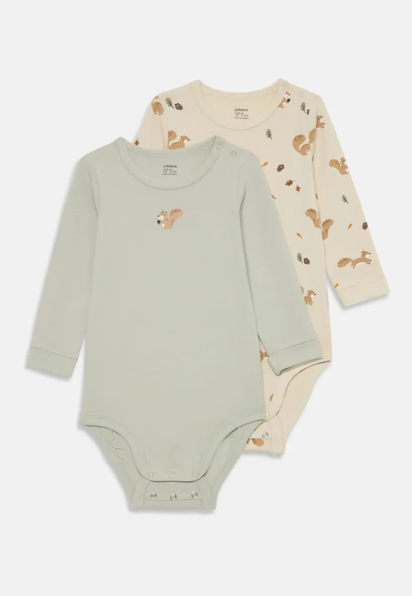 AOP 2 PACK - Body - light dusty green