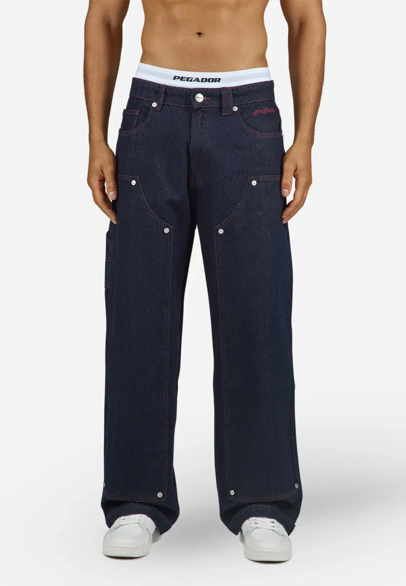 APEX - Loose Jeans - dark raw blue