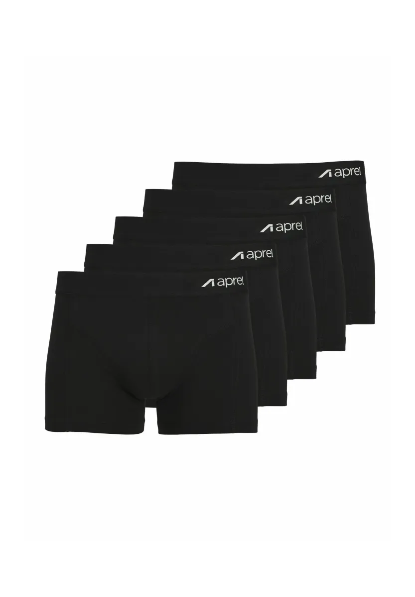 APREL 5-PACK - Boxershorts - black