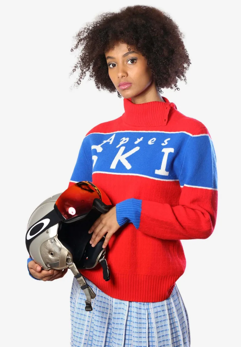 APRES SKI TURTLENECK - Strickpullover - red