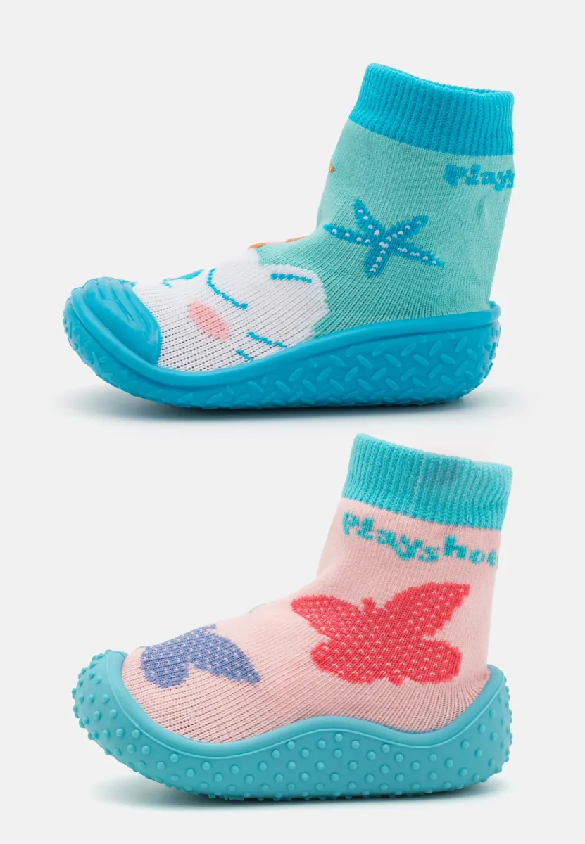 AQUA SOCKS AND UNICORN MERMAID CAT 2 PACK - Slipper - light green