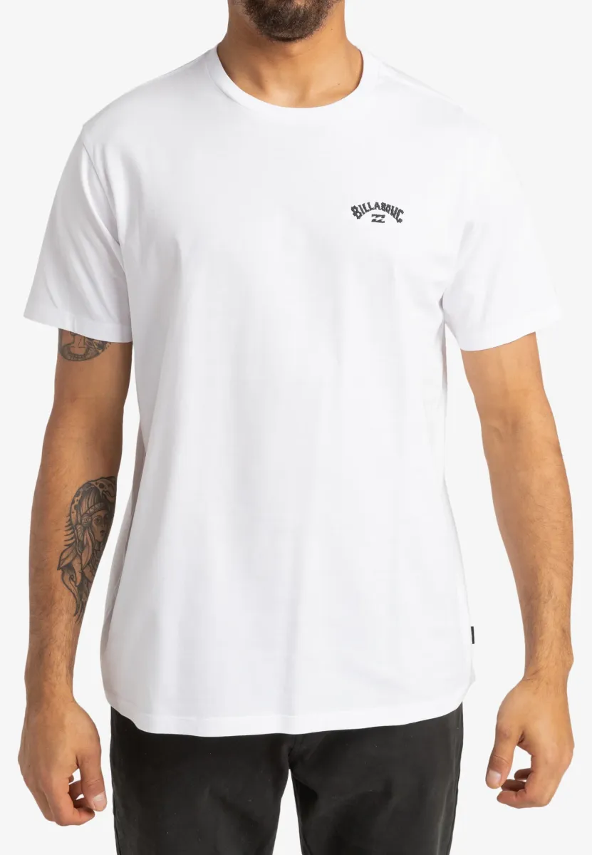 ARCH CREW SS - T-Shirt basic - white