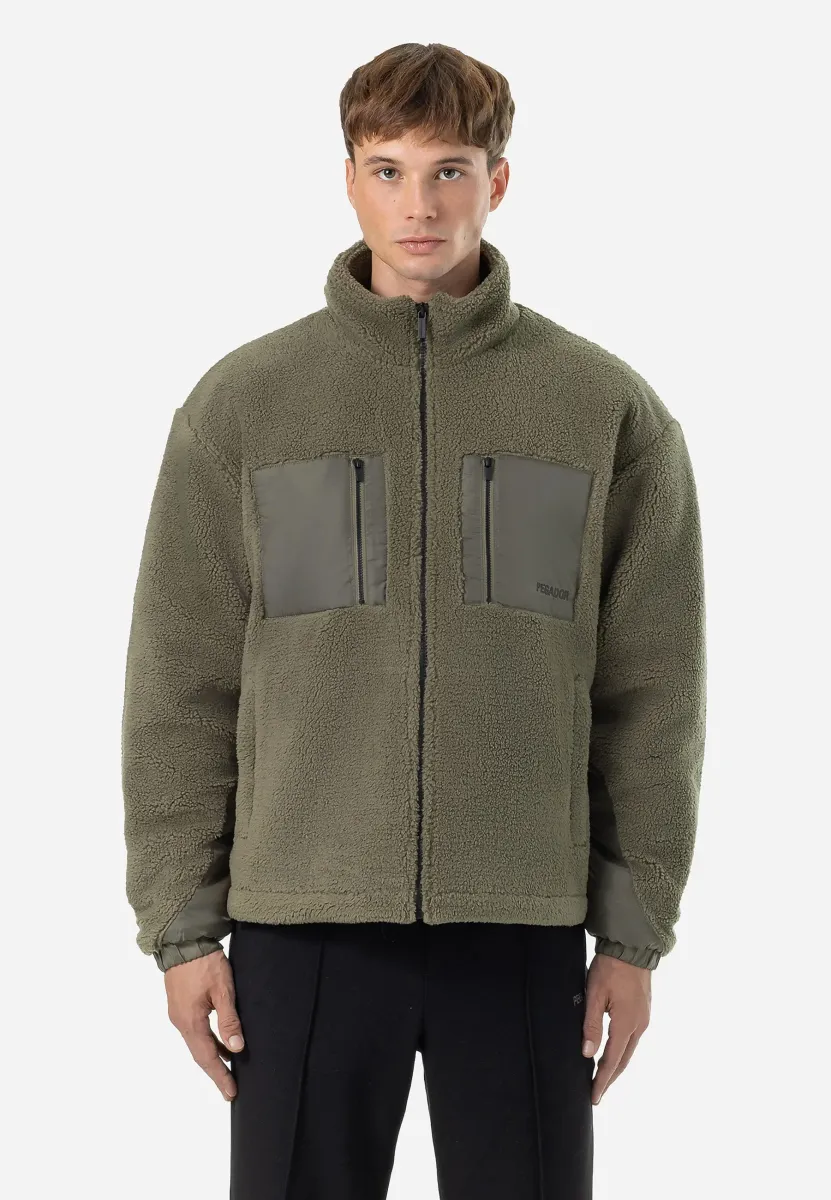ARCHER JACKET - Fleecejacke - faded olive