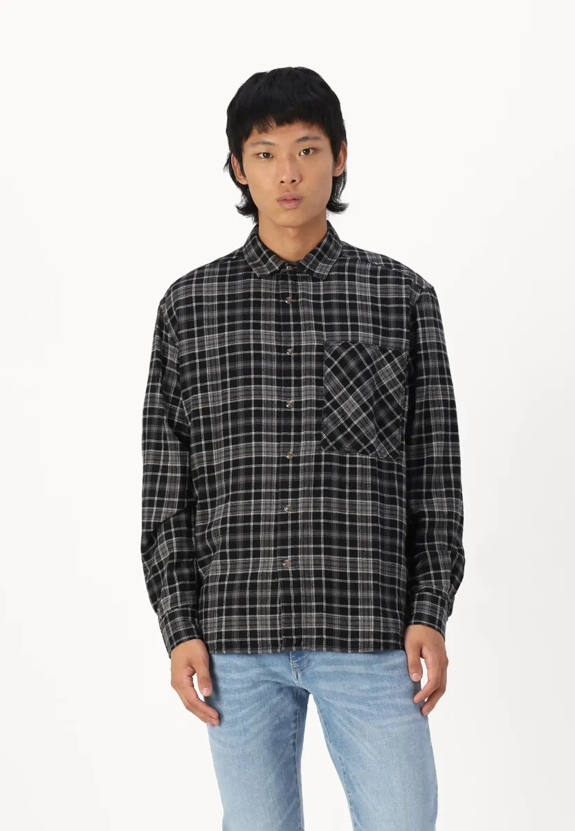 ARCHER WASHES RELAXED - Hemd - black