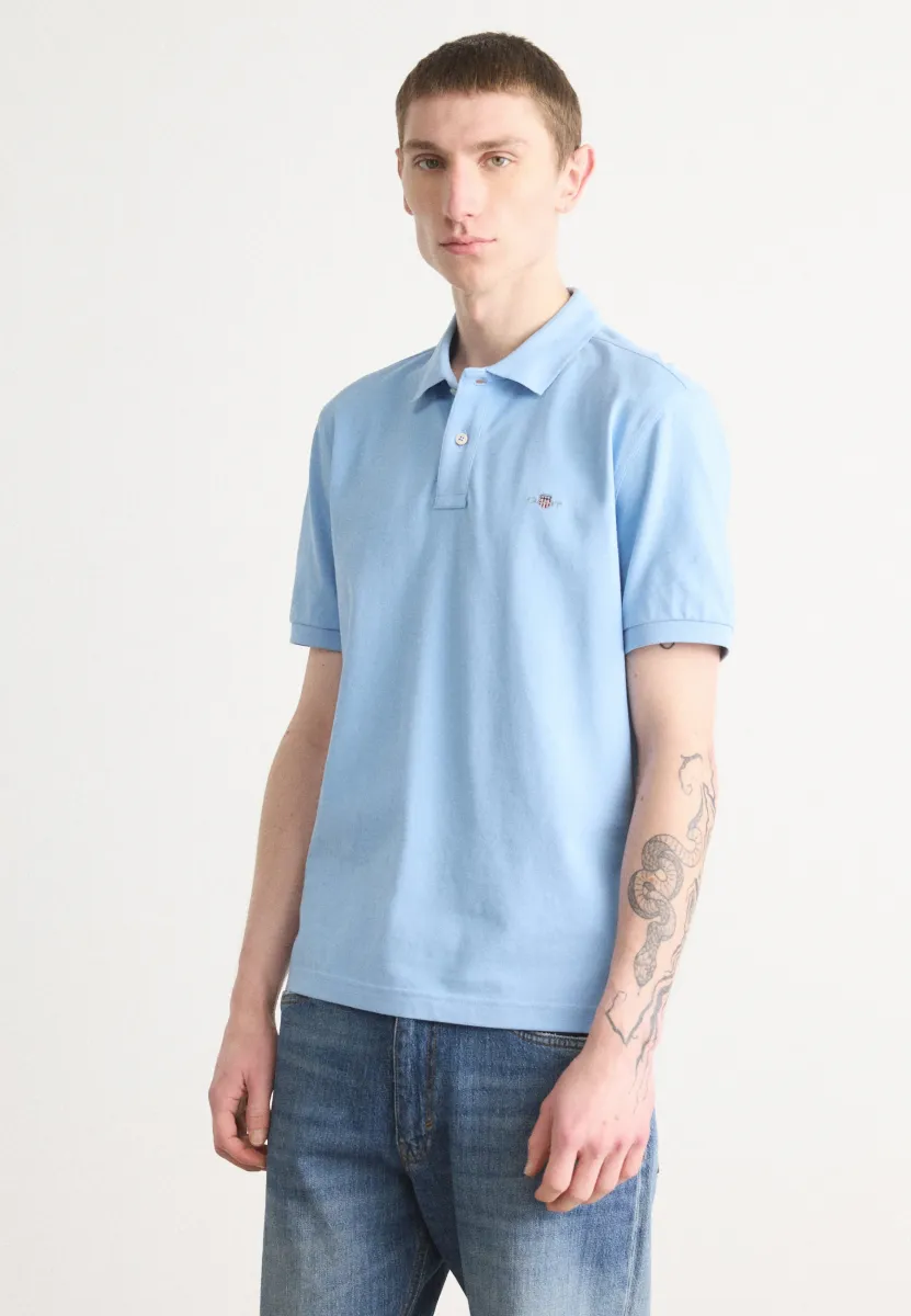 ARCHIVE SHIELD - Poloshirt - capri blue
