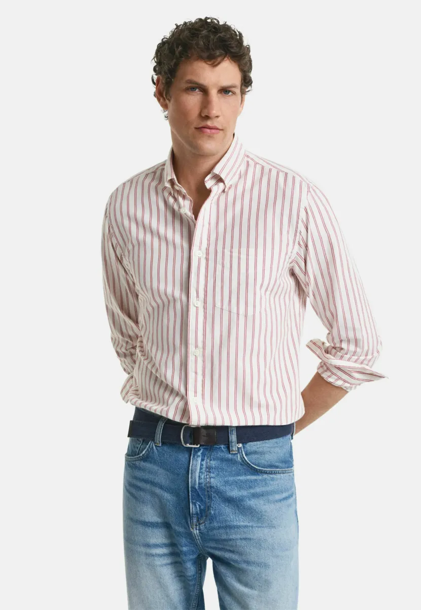 ARCHIVE STRIPE SHIRT - Hemd - cream