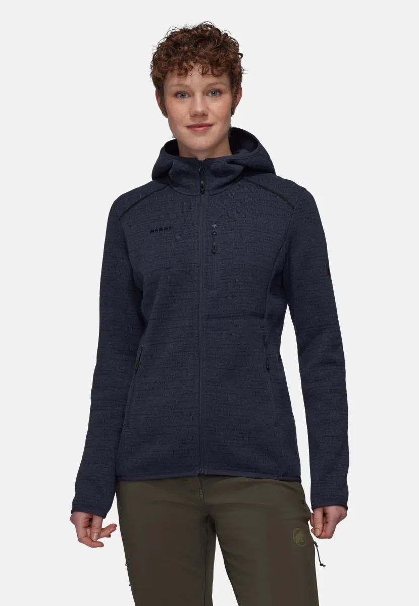 ARCTIC IV HOODED - Fleecejacke - marine melange