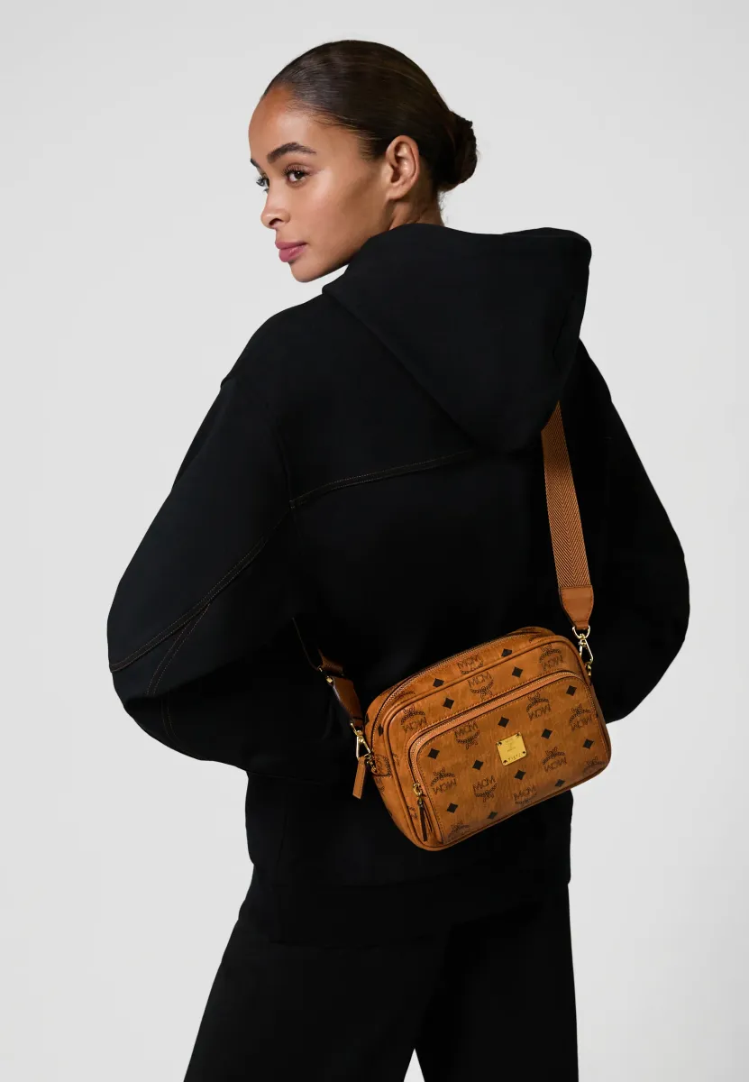 AREN IN VISETOS - Umhängetasche - cognac