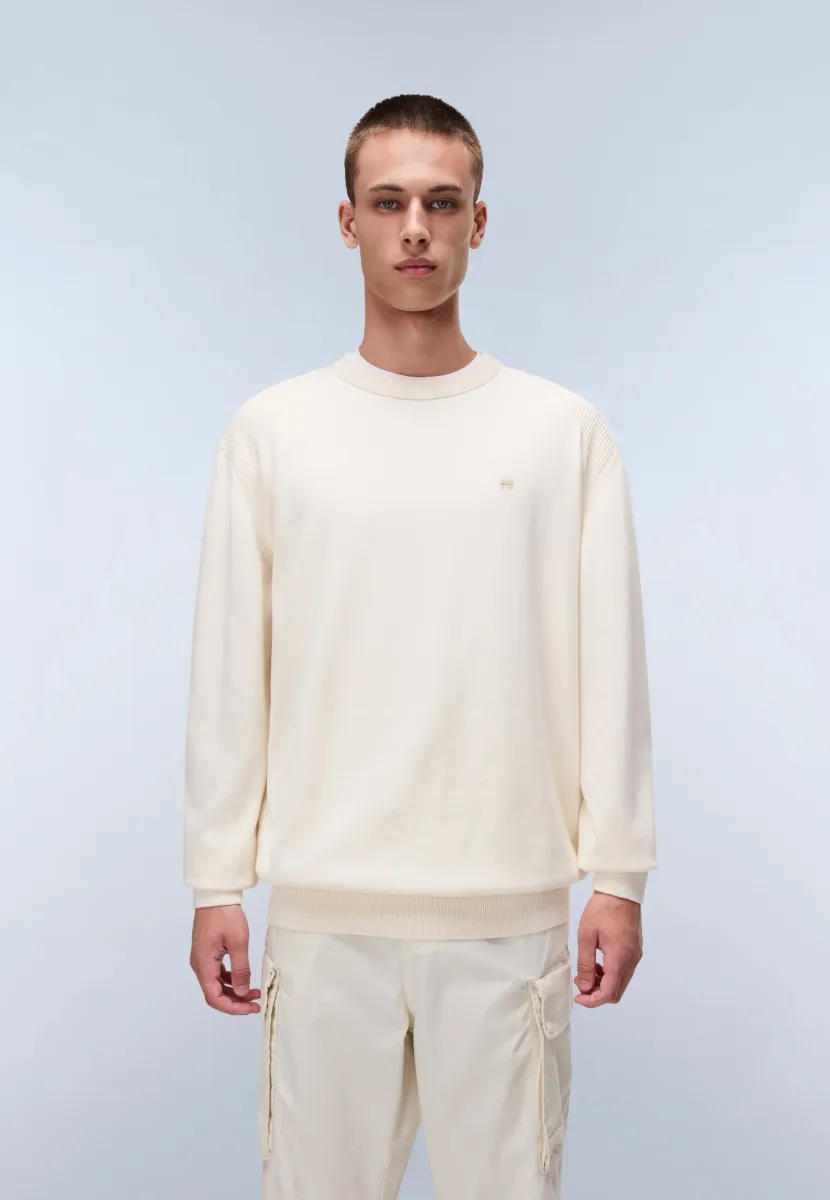 AREN - Strickpullover - beige dimity