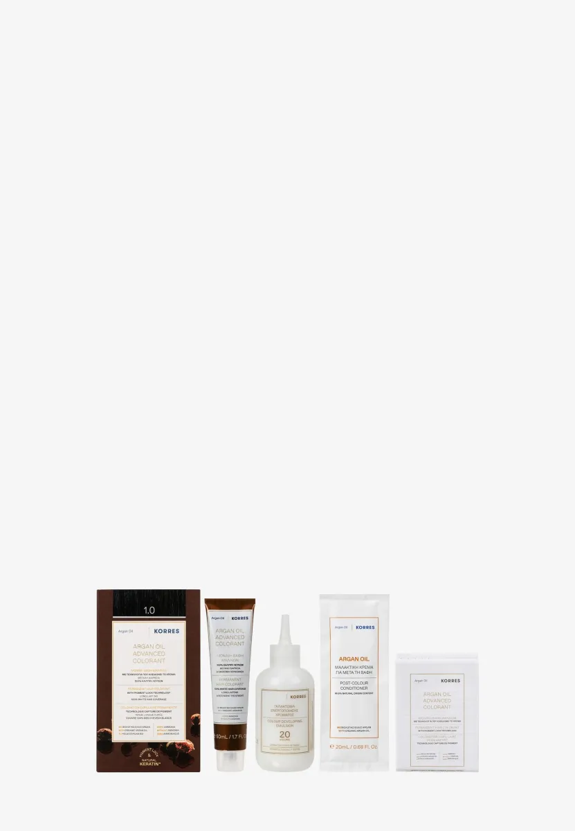 ARGAN OIL ADVANCED HAIR COLOURING - Coloration - black / schwarz 1.0