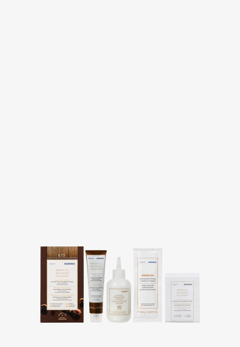 ARGAN OIL ADVANCED HAIR COLOURING - Coloration - golden caramel 8.73