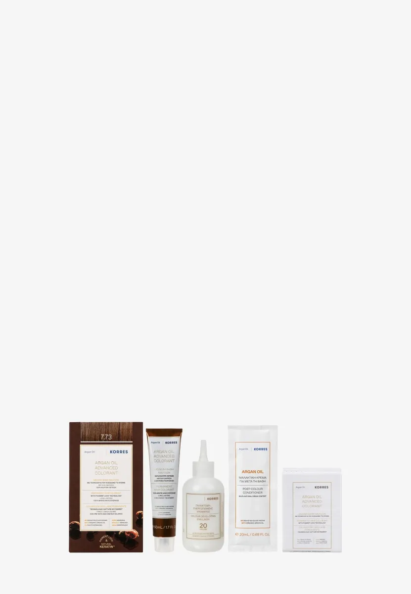 ARGAN OIL ADVANCED HAIR COLOURING - Coloration - golden moca 7.73