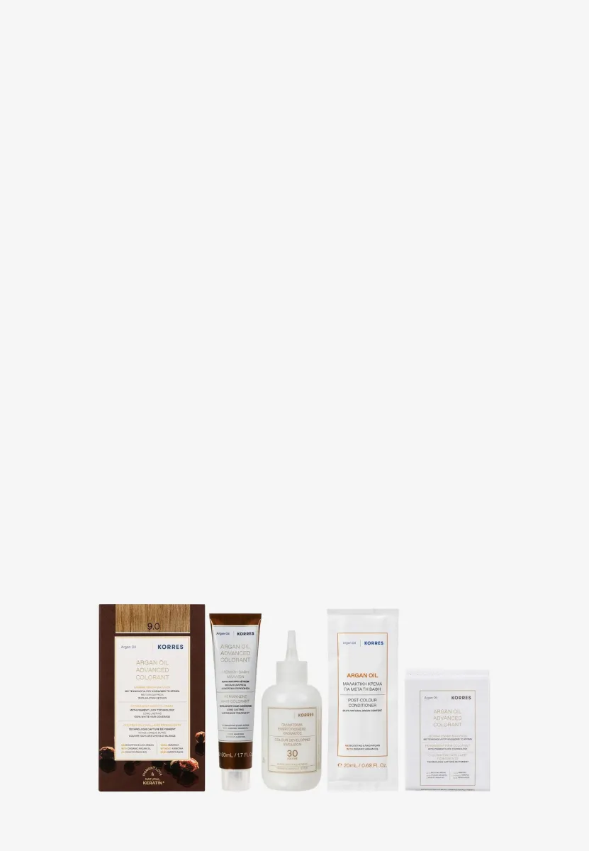 ARGAN OIL ADVANCED HAIR COLOURING - Coloration - very light blonde / hell-hellblond 9.0