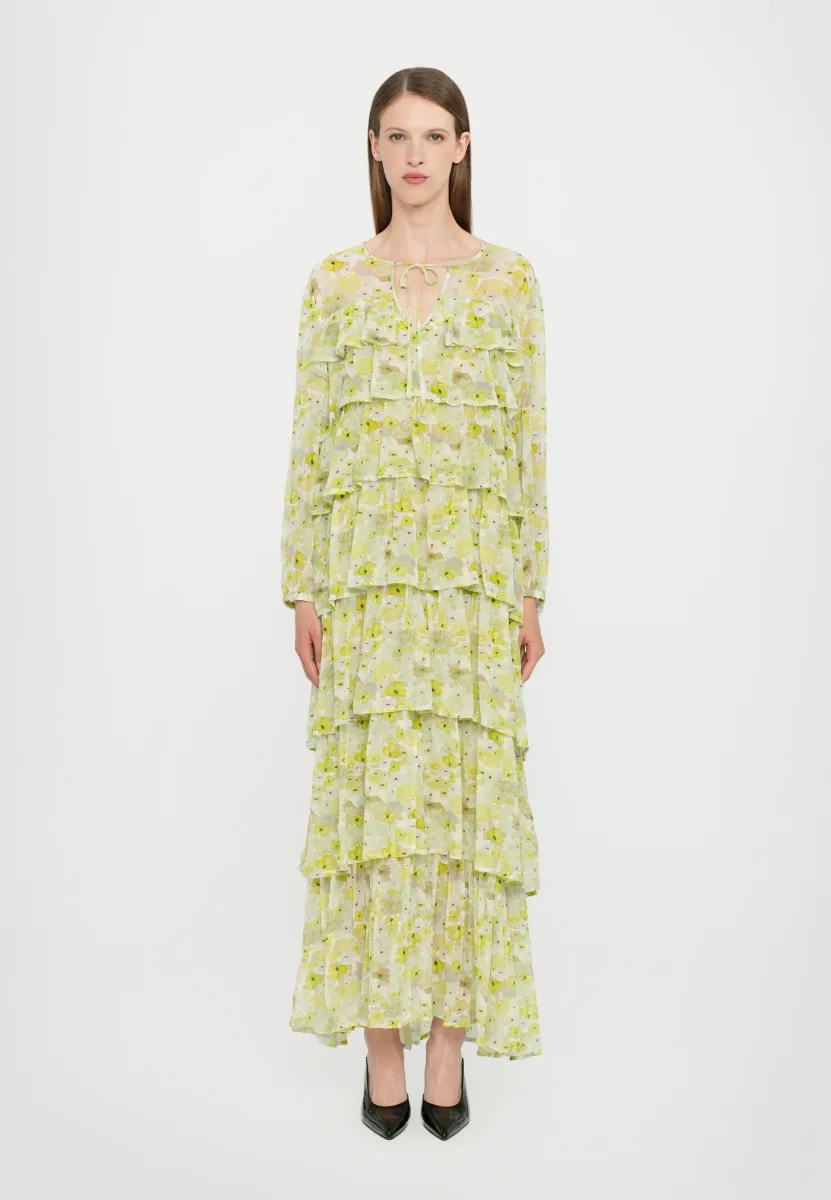 ARIELLE - Maxikleid - mottled light green