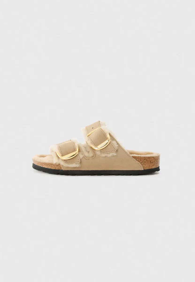 ARIZONA BB SHEARLING LEOI TABACCO BR LAFN - REGULAR - Riemensandalette - tabacco brown