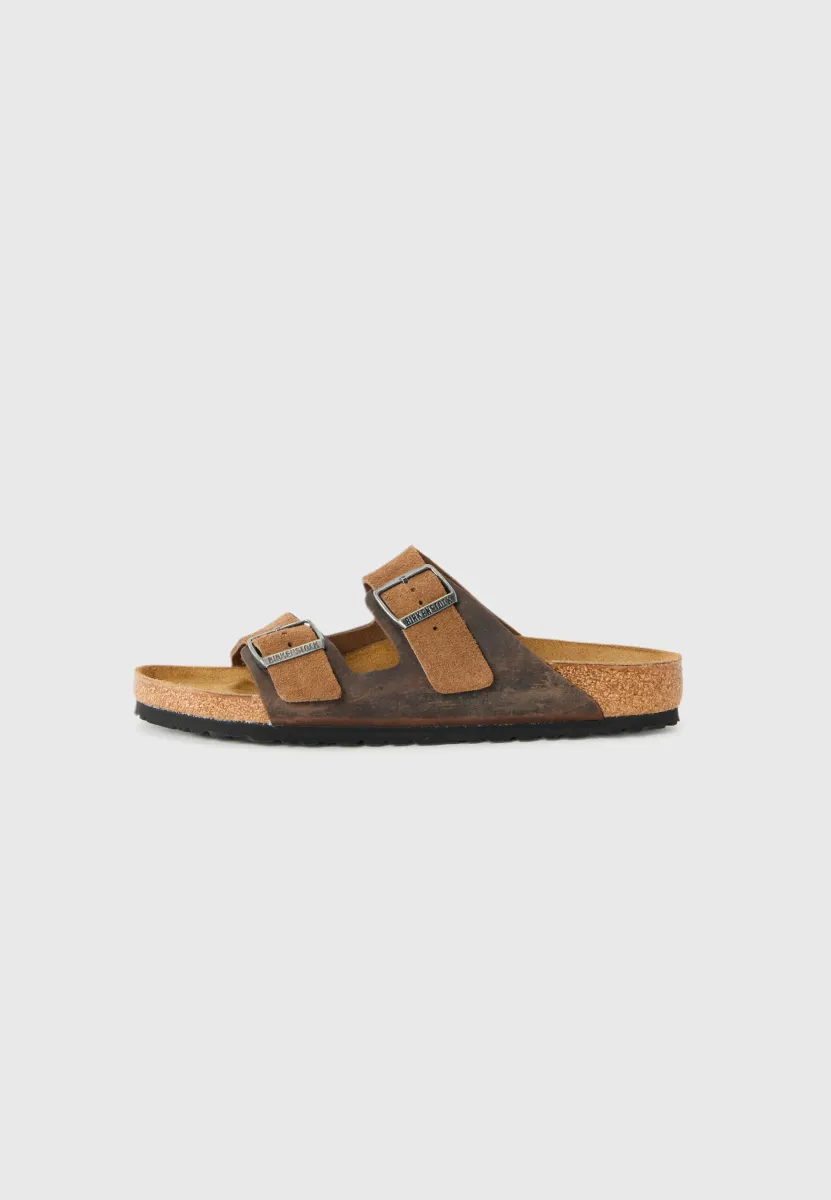 ARIZONA LEVE/LEOI DARK TEAN - REGULAR - Riemensandalette - dark tea