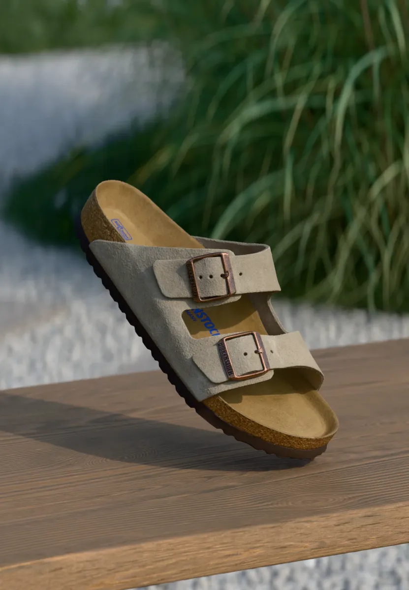 ARIZONA SFB LEVE TAUPEN - REGULAR - Riemensandalette - taupe