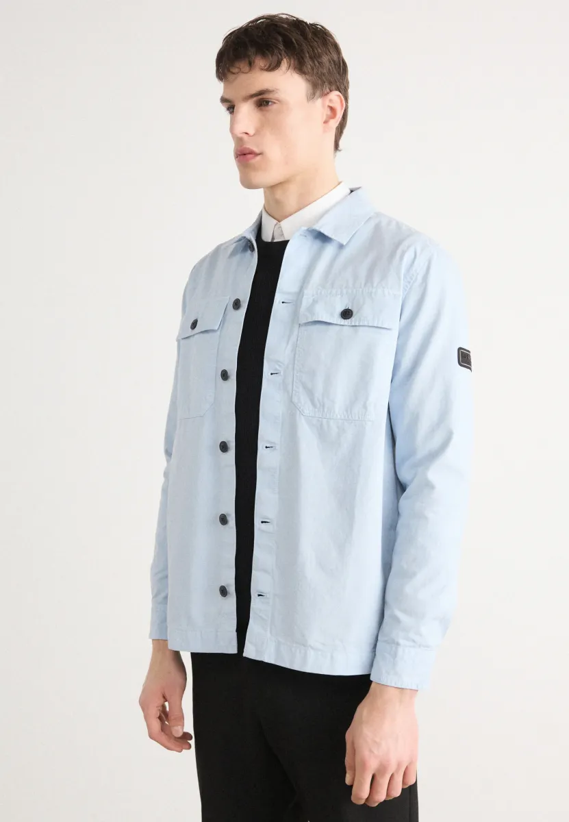 ARLO OVERSHIRT - Hemd - heritage blue