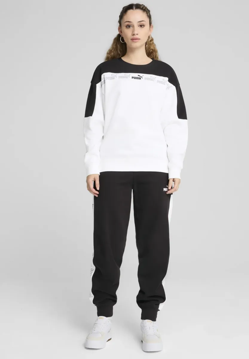 AROUND THE BLOCK CREWNECK - Sweatshirt - white