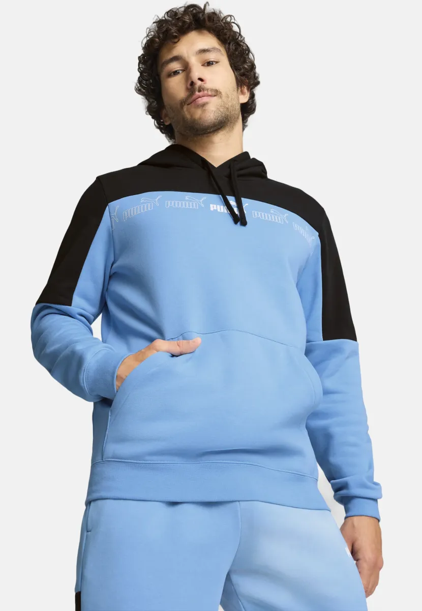 AROUND THE BLOCK - Kapuzenpullover - team light blue