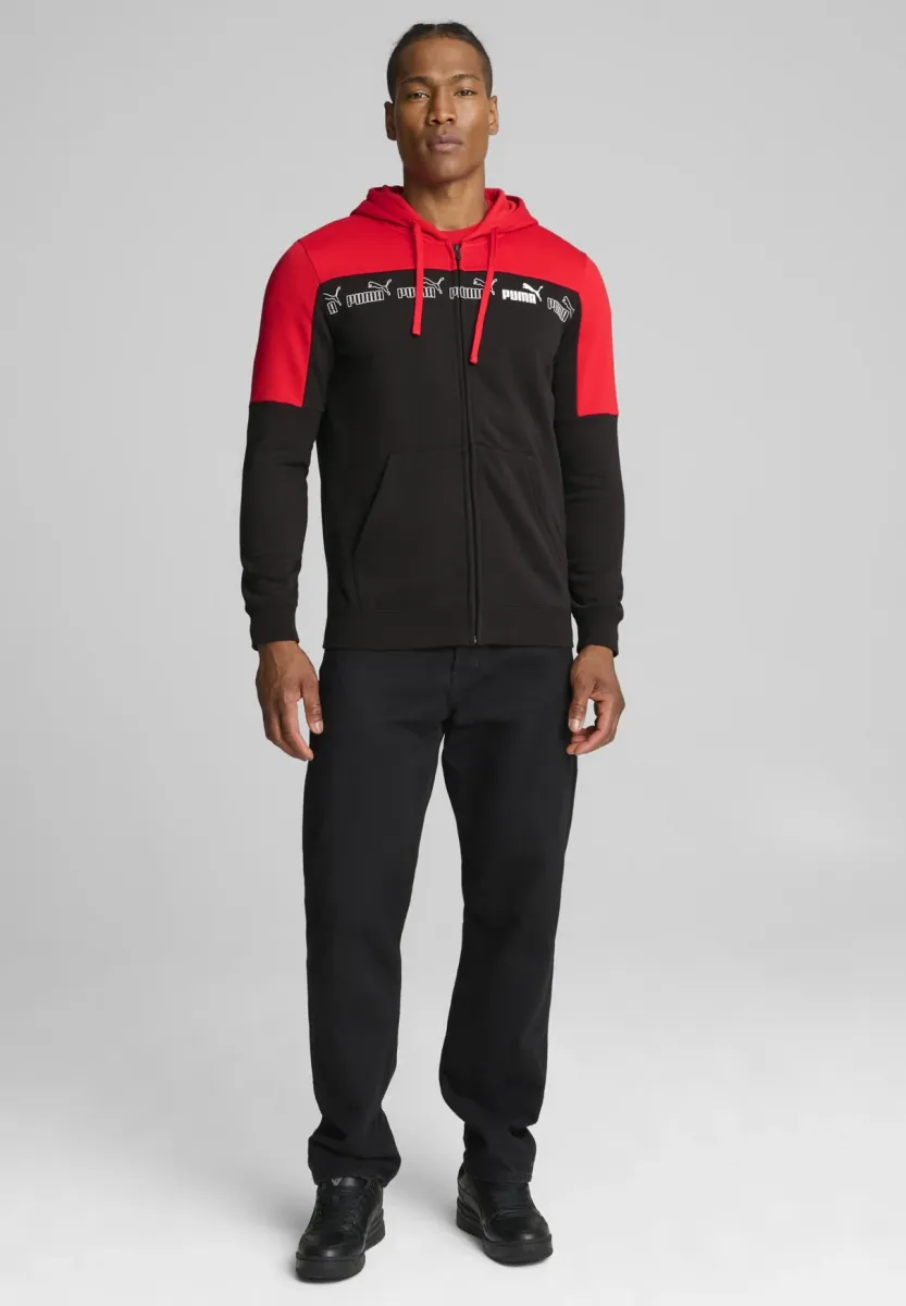 AROUND THE BLOCK - Sweatjacke - for all time red