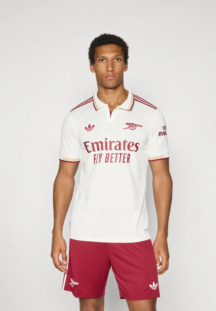 ARSENAL FC 25/26 3RD JERSEY AUTHENTIC - Vereinsmannschaften - cloud white/team coll burgundy